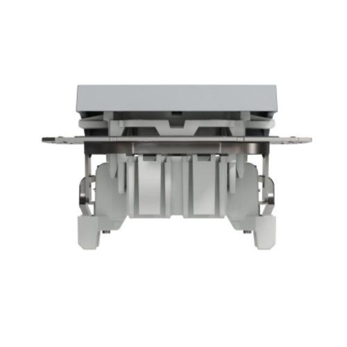 Девиаторен ключ, 10AX безвинтов монтаж, стомана Schneider Electric