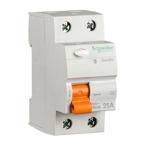 ТОКОВА ЗАЩИТА ДЕФЕКТНО SCH Domae ID 2P/63A/30mA 16791 ЕЛМА
