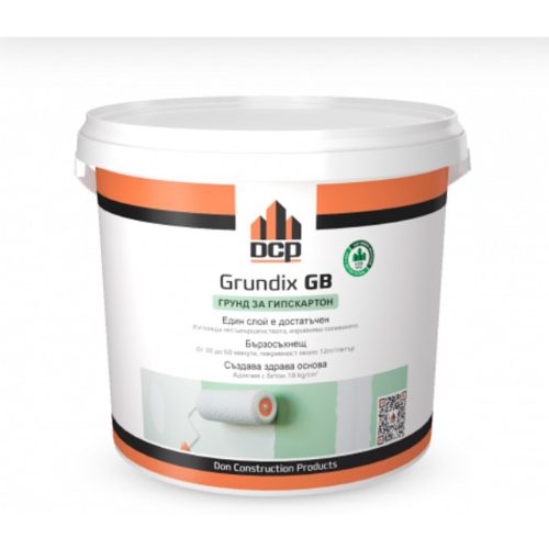 Акрилен грунд за гипсокартон 5кг DCP GrundixGB