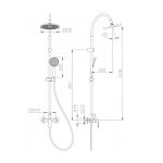 Душ система черен мат ALISADO BLACK 6544MB 1 0000022394.jpg