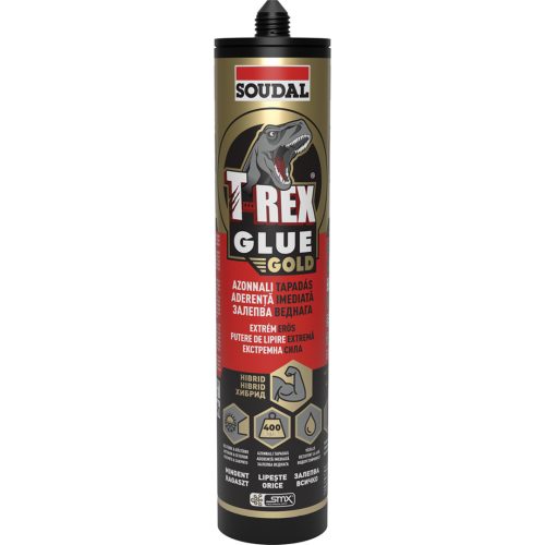 Монтажно лепило SOUDAL, T-Rex GOLD, 280 ml