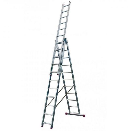 Алуминиева стълба със стълбищна функция №033429 с 3х11 05030429