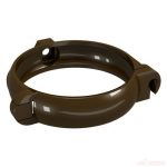 DEVOREX СКОБА ЗА ТРЪБА Ф80 КАФЯВ