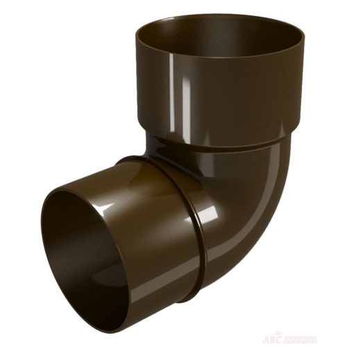 Дъга ф80  87.5 кафяв