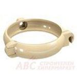 DEVOREX СКОБА ЗА ТРЪБА Ф80 БЯЛ