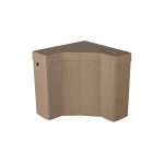 КАЗАНЧЕ ПЛАСТМАСОВО ЪГЛОВО БЕЖОВО 3505003