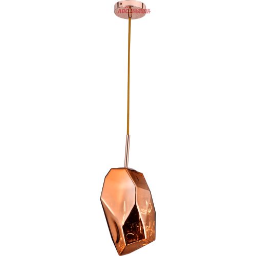 Осветително Тяло GAUSS GS-619850 Абажур 35x22x22cm 1ХЕ27 ДИАМАНТ МЕД