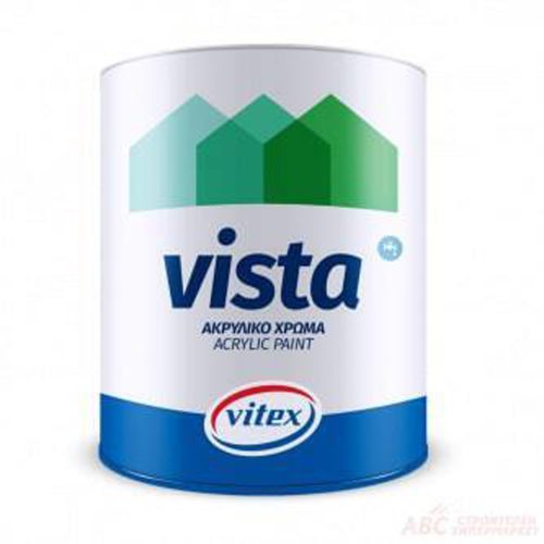 Акрилна боя за обща употреба, 9л бяла Vitex Vista