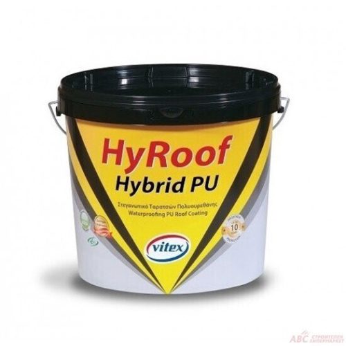 Хибриден грунд на водна основа, Vitex Hyroof Primer Hybrid PU, 5 L