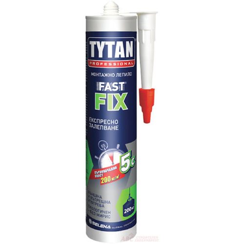Титан монтажно лепило TITAN PROFESSIONAL FAST FIX 290ml 103004ф
