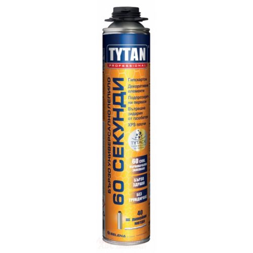 Полиуретаново лепило, Tytan Professional, 60 Секунди, Ръчно, 750ml