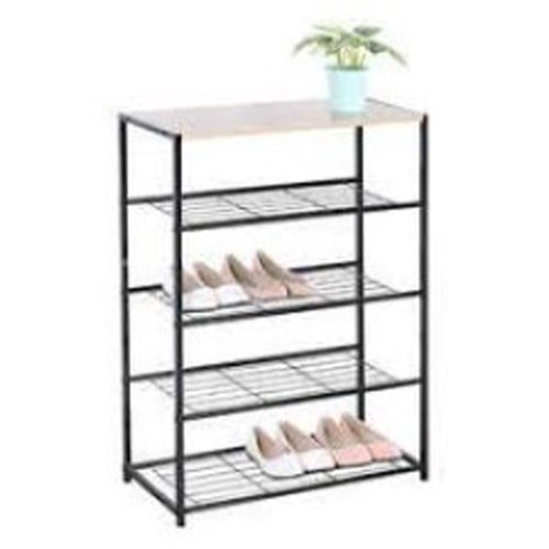 Поставка за обувки 4 нива 83x63x30 ПДЧ и метал
