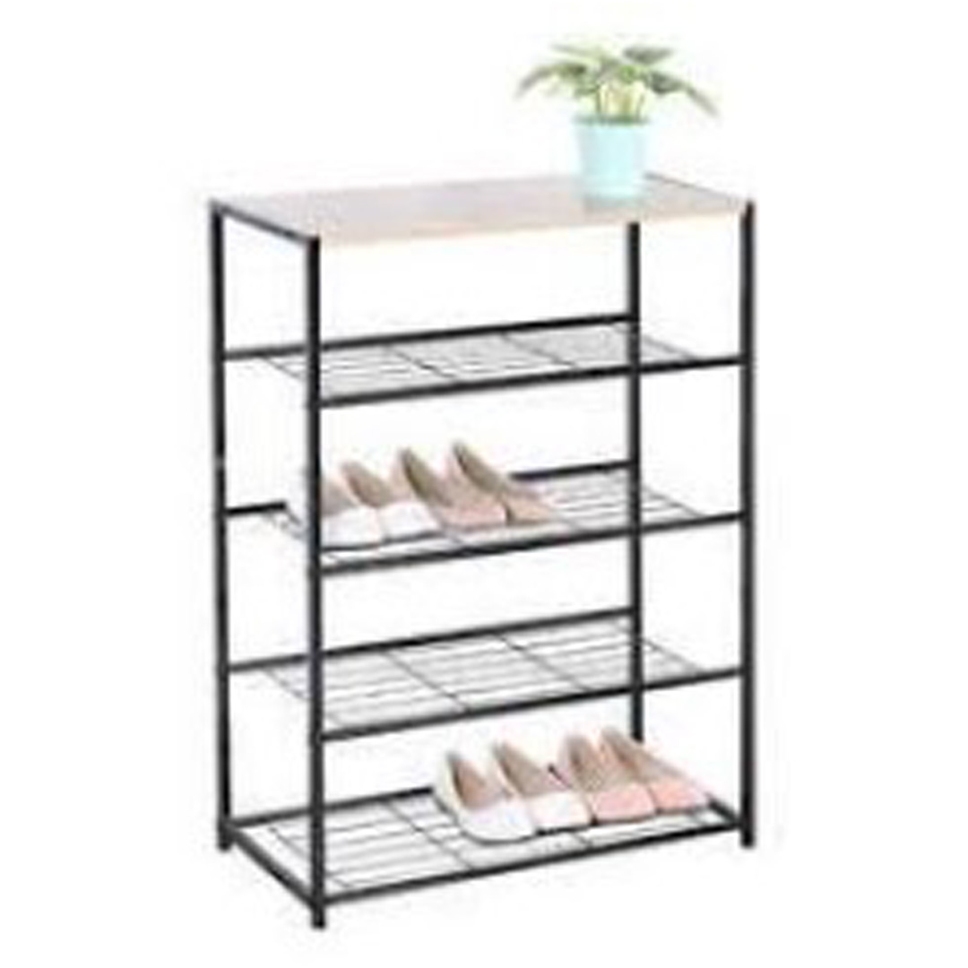 0000023472.jpg Поставка за обувки 4 нива 83x63x30 ПДЧ и метал