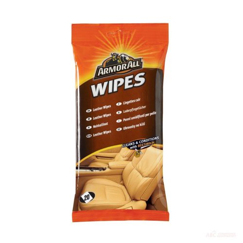 Мокри кърпи за кожа Armor All AA39020ML, 20 бр.