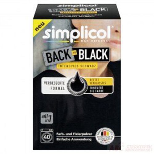 Боя за Възстановяване на Черни Тъкани,Концентрат Simplicol Intensive 400гр.