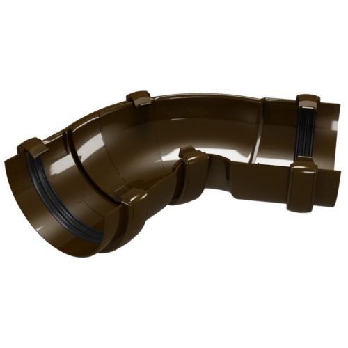 Универсален ъгъл за улук 60*-160* кафяв класик