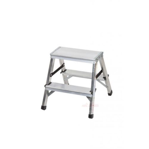 Двустранна алуминиева стълба 2х2 201 Арон al-вss 2