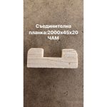 ПРОФИЛИ СЪЕДИНИТЕЛНА ПЛАНКА ЧАМ