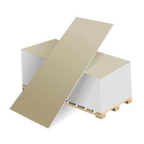 Гипсокартонена плоскост KNAUF (тип GKB, стандартна серия), 9.5 мм (1200×2000 мм) – 2.40 m² / ~17 кг (~7.1 kg/m²) / 80 бр./палет