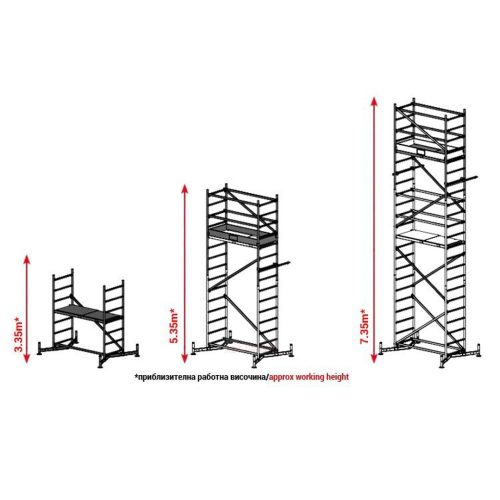 Скеле as1000 Арон модул 1 - 3м