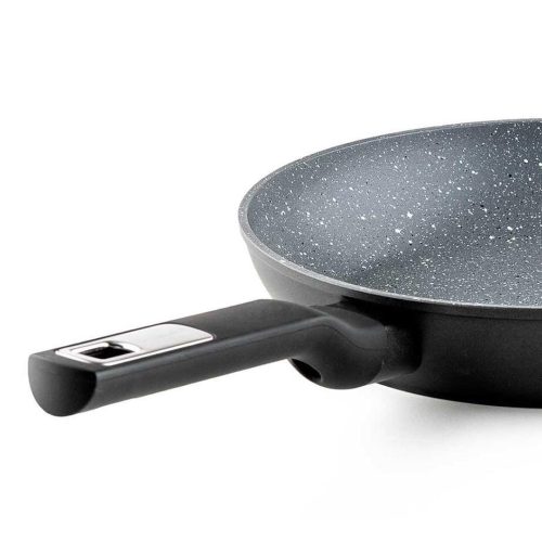 Тиган Brabantia Rock, 24 cm, Черен/Сив