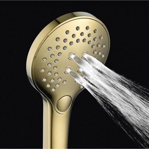 Глава За Душ 3 Функции Pvd Злато 7305g