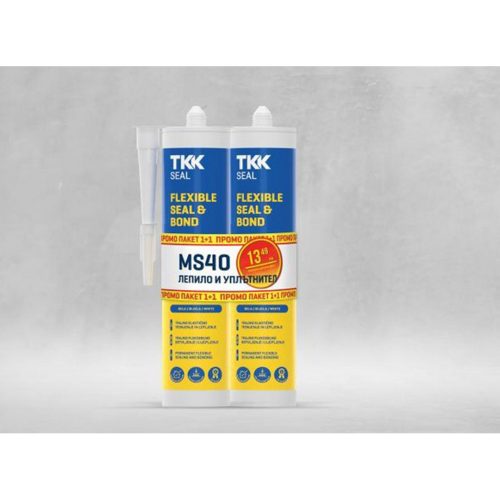 Промо пакет MS40 FLEXIBLE SEAL*BOND лепило и уплътнител RAL7016 антрацит, 2x300ml
