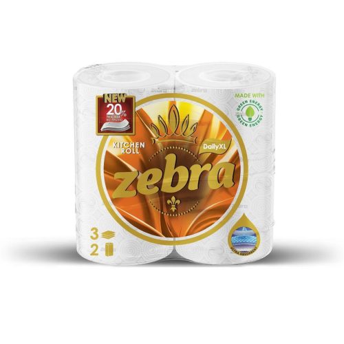 Кухненска ролка ZEBRA Daily XL 3 пл. 2 бр.
