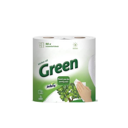 Кухненска ролка Зебра Грийн 2бр