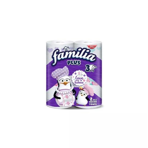Кухненска ролка 3 пласта, 2 бр. FAMILIA PLUS