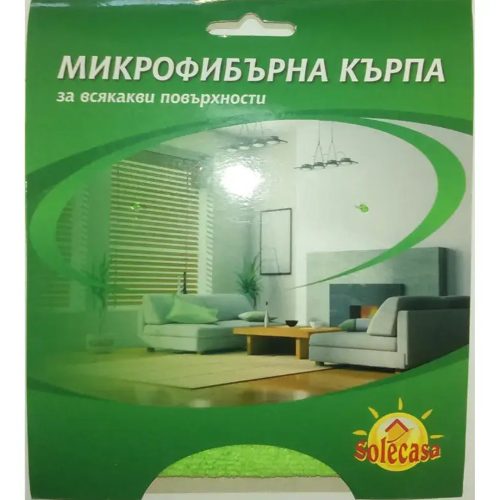 Микрофибърна мултифункционална кърпа Солекаса картон 30х30 см