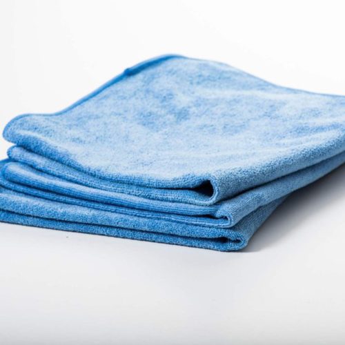 Микрофибърна кърпа - за стъкло синя 102068