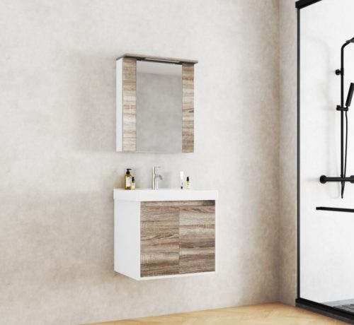 Мебели за баня PVC » ICP 6055 WOODEN