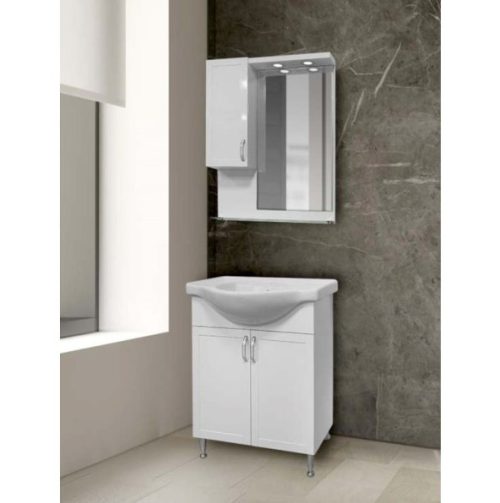 Горен шкаф за баня Макена Атила с огледало, Цвят L05