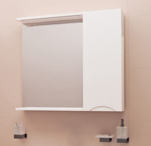 Шкаф За Баня Горен Ред Полина 80 Pvc New Ляв/21022