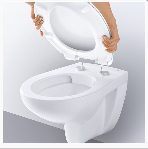 Тоалетна чиния конзолна Rimless Bau Ceramic GROHE Bau Ceramic 39427000