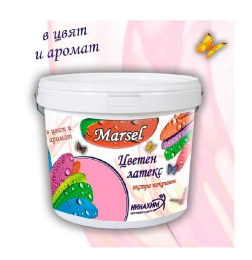 Цветен латекс екстра покривен шоколадово мляко 5 кг MARSEL