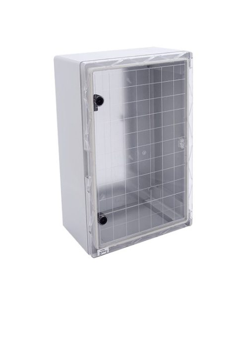 ПЛАСТМАСОВО ТАБЛО ABS 600x400x200 ПРОЗРАЧНА ВРАТА СР506 ELR5334060200