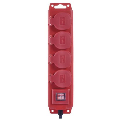 Разклонител P14251  4-ка 5м С Ключ 16а Ip44