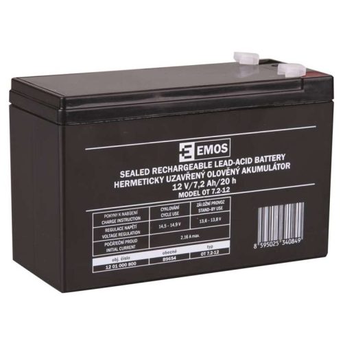 Акумулатори Оловни Emos  12v-7.2AH В9654