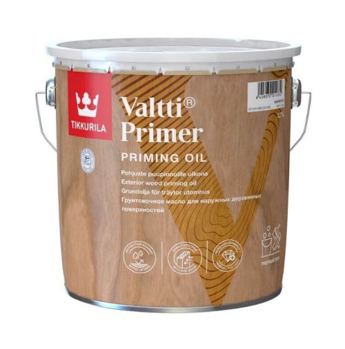 Грундиращо масло за дърво Tikkurila Valtti Primer 2.7 л 00505000130