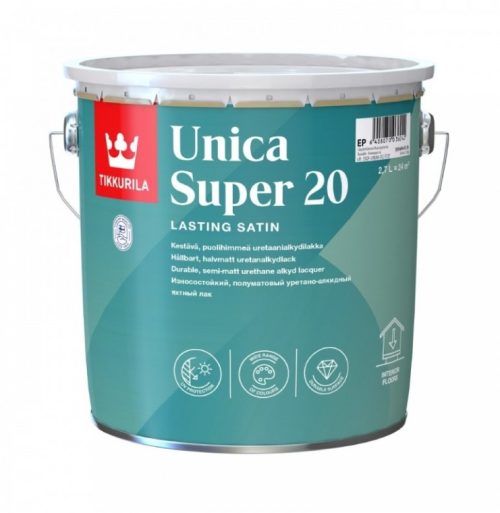 Лак Алкиден Tikkurila Unica 60 0.9Л Полумат