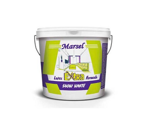 Бял латекс екстра покривен 25 кг MARSEL