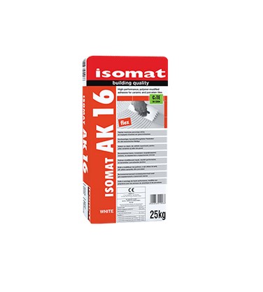 Полимер-циментово лепило за плочки 25 кг ISOMAT AK-16 С2ТЕ