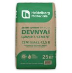 Цимент Портланд PREMIUM CEM II/A-LL42.5 R 25кг Девня 1 0000027698.jpg