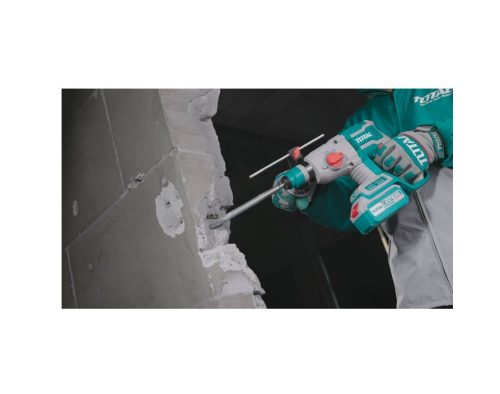 Акумулаторен безчетков перфоратор TOTAL INDUSTRIAL TRHLI202081, SDS+, 20 V, 4 Ah, куфар