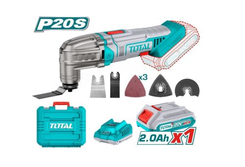 Акумулаторен мултифункционален инструмент TOTAL TMLI20228, 20 V, 1 x 2 Ah