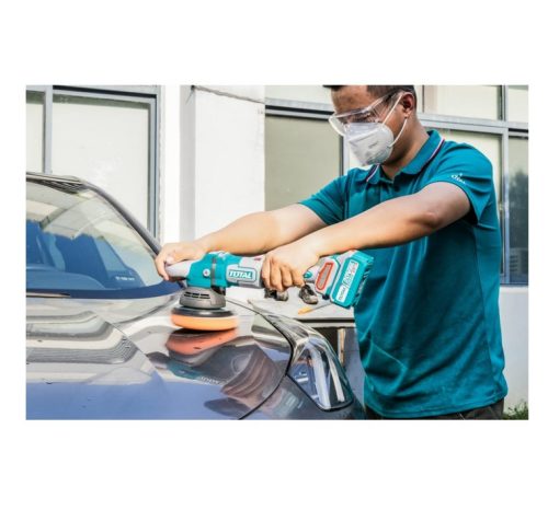 Акумулаторна безчеткова полирмашина TOTAL INDUSTRIAL TAPLI20151, 20V, Ø 150 мм, 1 x 4 Ah