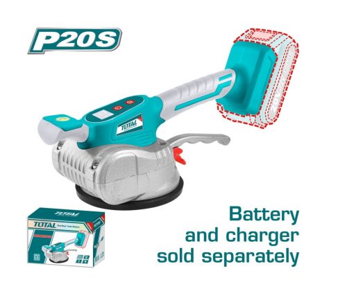 Акумулаторна вибрираща вендуза за плочки TOTAL TTVLI2010, 20 V, без батерия