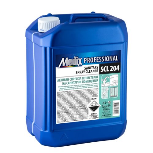 Активен спрей за почистване Medix professional на санитарни помещения - 5л. SCL 204